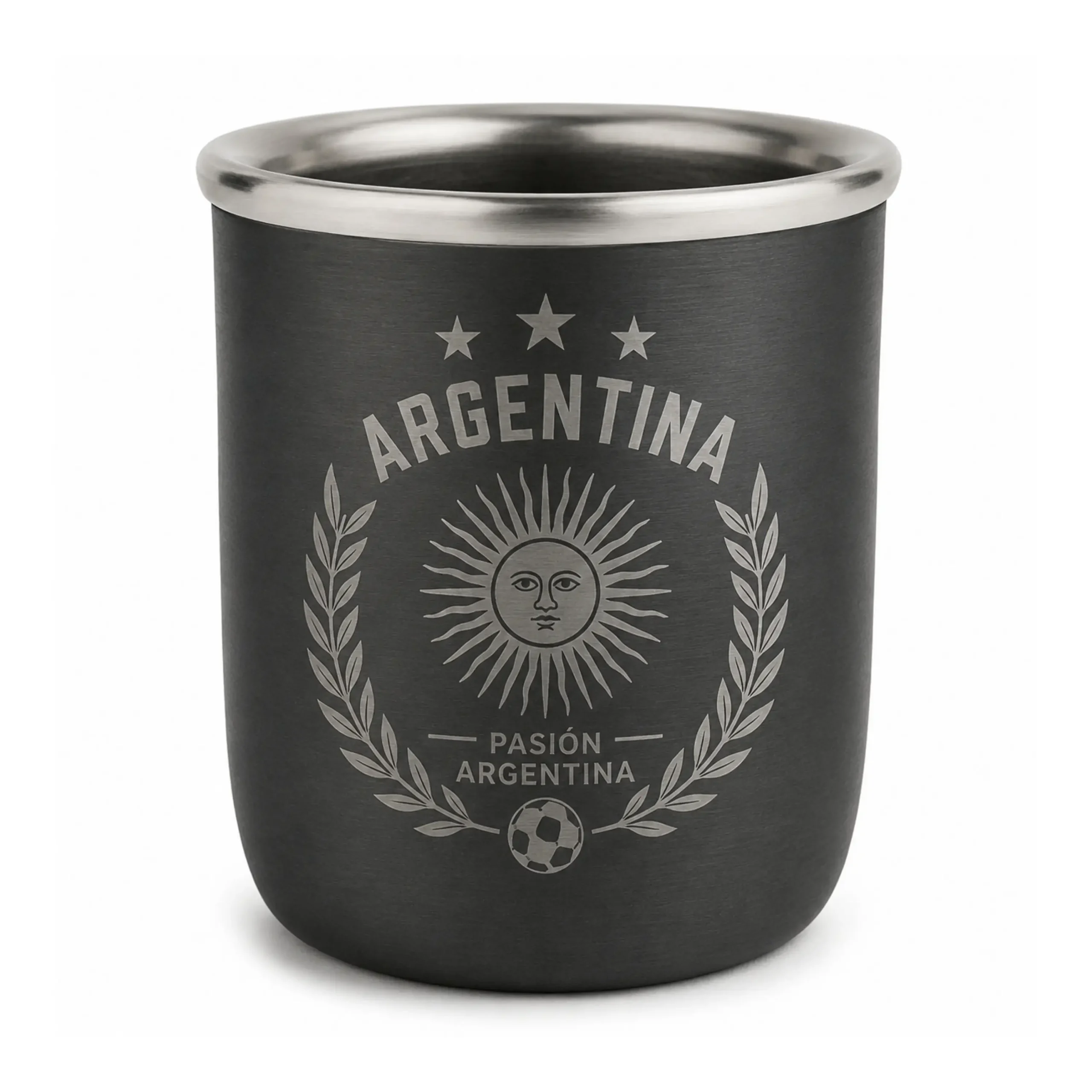 Mate de acero inoxidable
