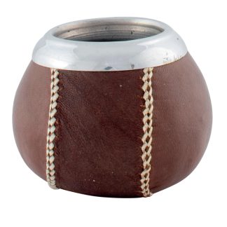 Mate Porito Cuero Vaqueta