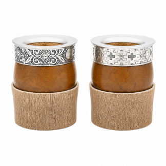 Mate Criollo Imperial con base de Cuero