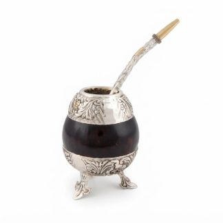 Mate + Bombilla De Alpaca